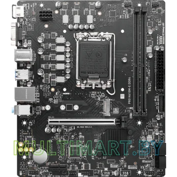 Материнская плата MSI PRO H610M-E DDR4